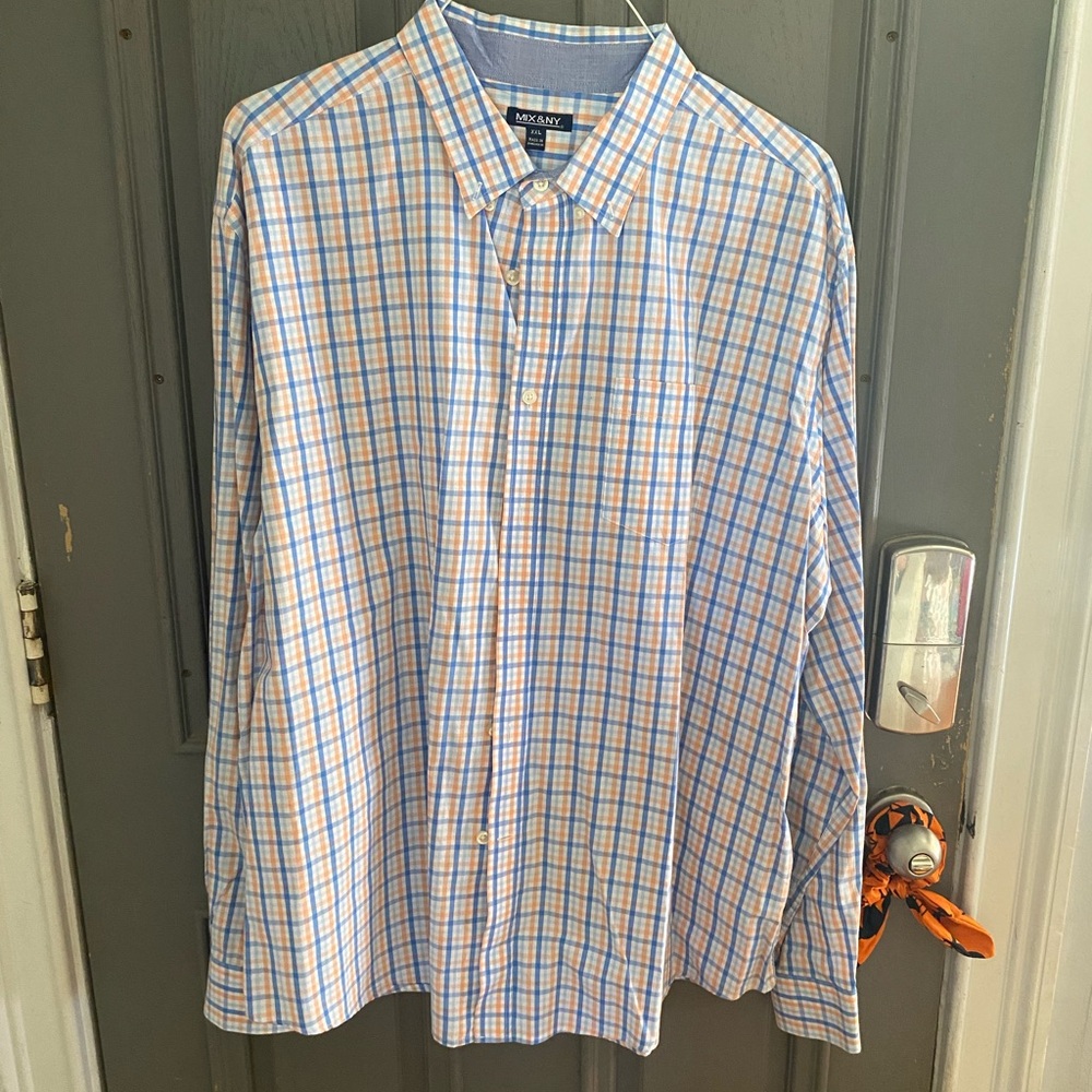 Michael Kors Men's Multicolor Plaid Shirt